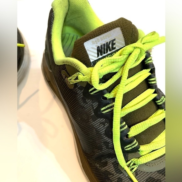 Nike Lunarglide 5 Green Cheetah Running Shoes Sneakers Men’s sz 7 Women’… - Picture 10 of 11